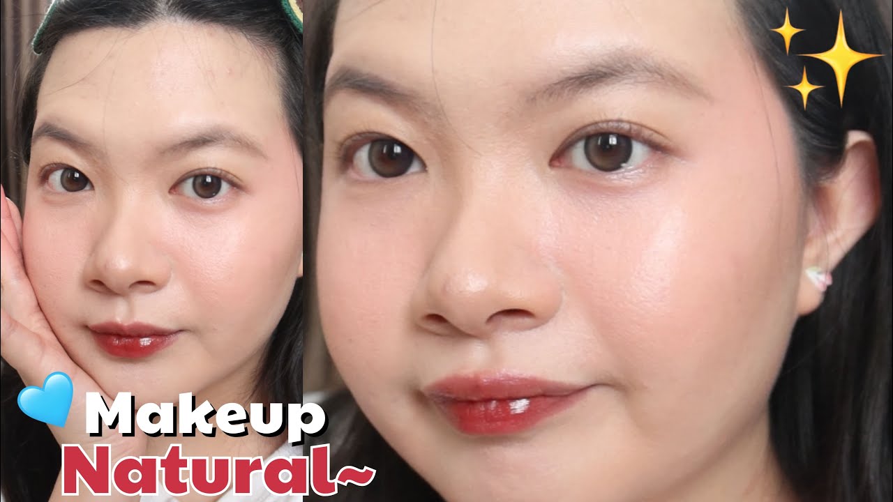 Tips Makeup Natural Sehari-Hari✨💞! Fresh, Glowing & Keliatan Sehat~