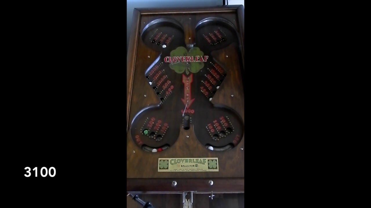 1932 Cloverleaf Pinball
