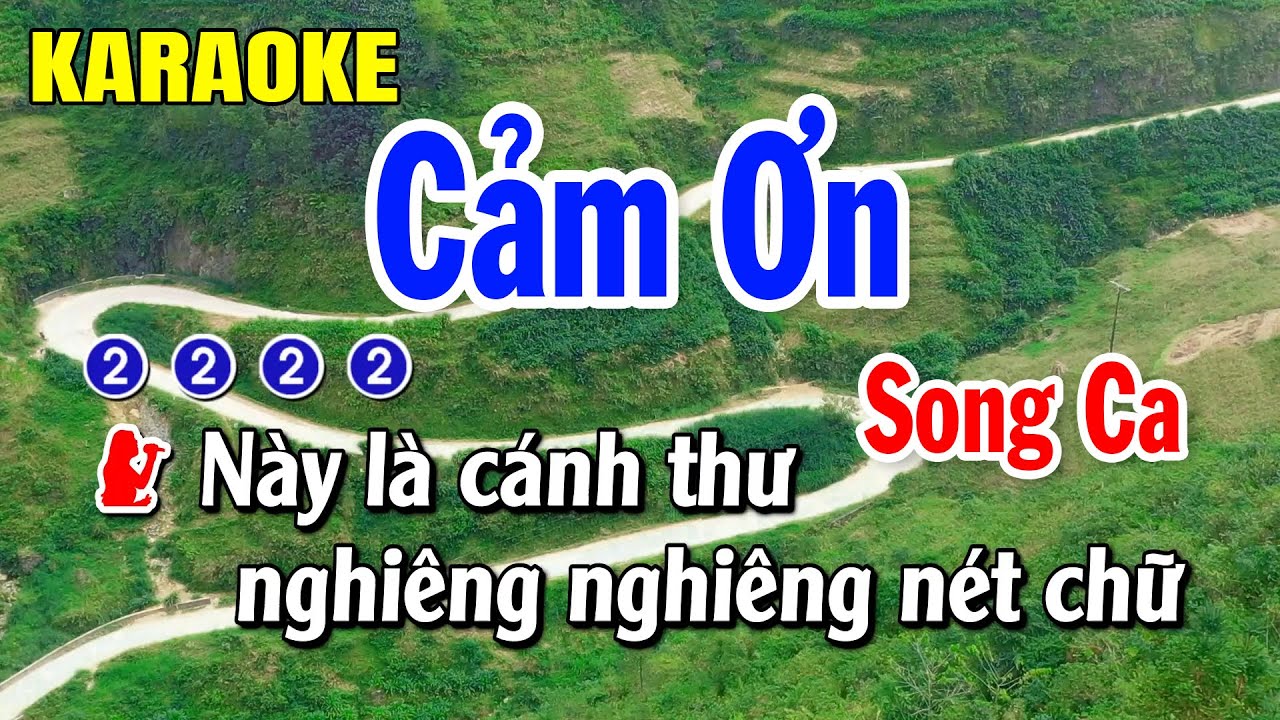 Cảm Ơn Karaoke SONG CA |  Nhạc Sống Huỳnh Lê