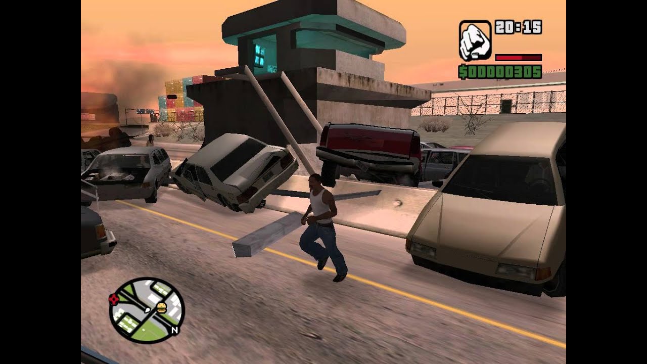 Boom Boom Boom! San Andreas Traffic Jam