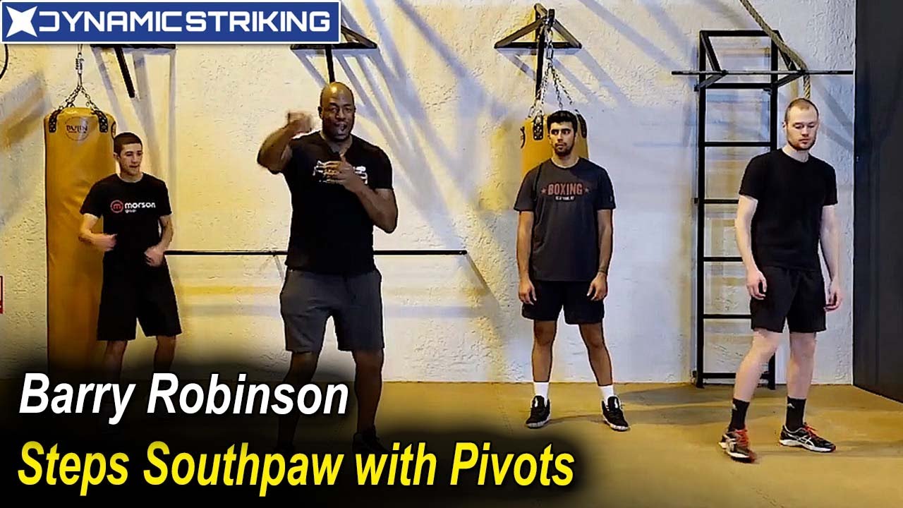 Steps Southpaw with Pivots by Barry Robinson