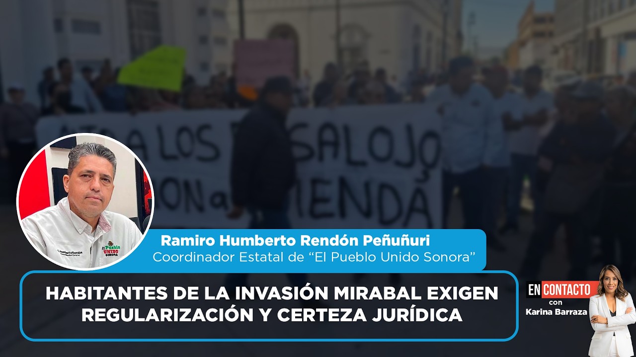 Habitantes de la invasión Mirabal exigen regularización de sus predios | EN CONTACTO