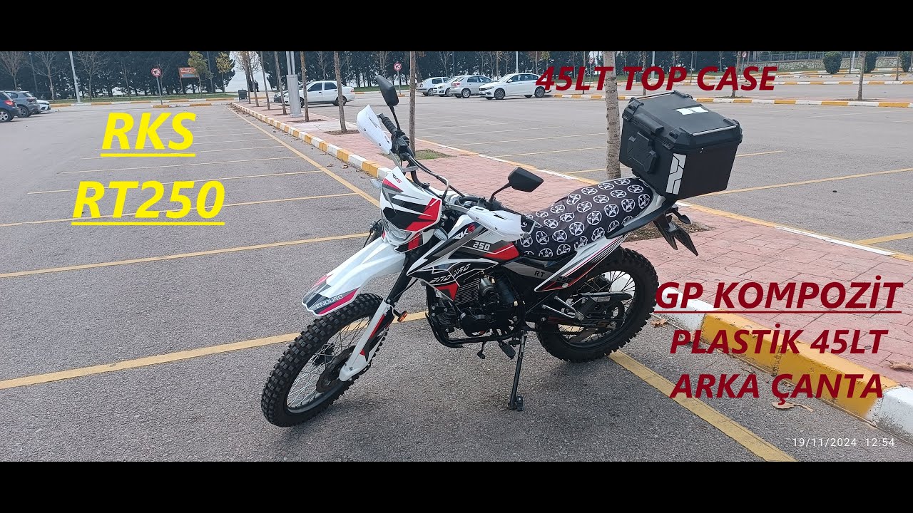 RKS RT250 ARKA ÇANTA(GP KOMPOZİT)