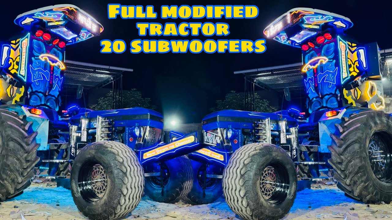Modified Tractor | 20 Subwoofers | Monster Tractor | Gill Car Audio | Modified Club