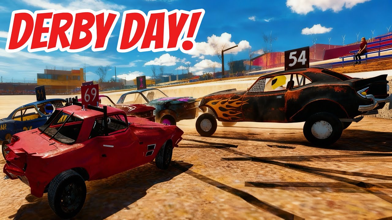 Demolition Derby I Destroyed My Car But We Won! (Mon Bazou)
