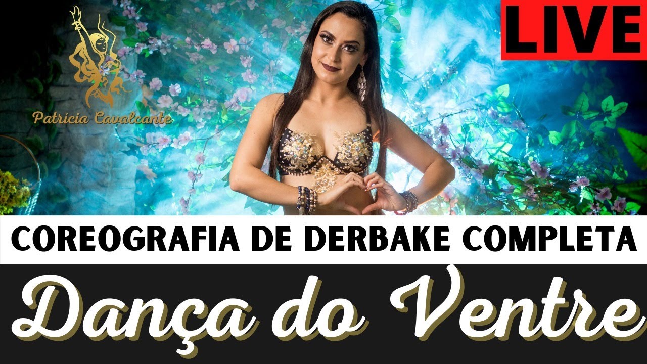 AULA DE DANÇA DO VENTRE COREOGRAFIA DE DERBAKE COMPLETA PASSO A PASSO INTERMEDIÁRIO/AVANÇADO