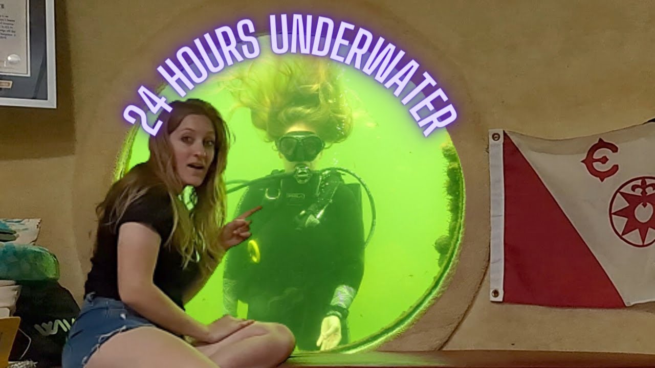 Living Underwater for 24 hours!