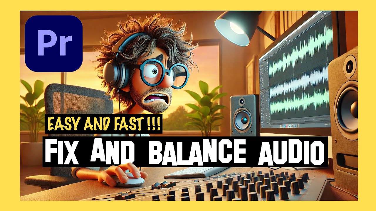 УМНО УЛУЧШИТЕ СВОЙ ЗВУК С Adobe Premiere 2024! Простой урок