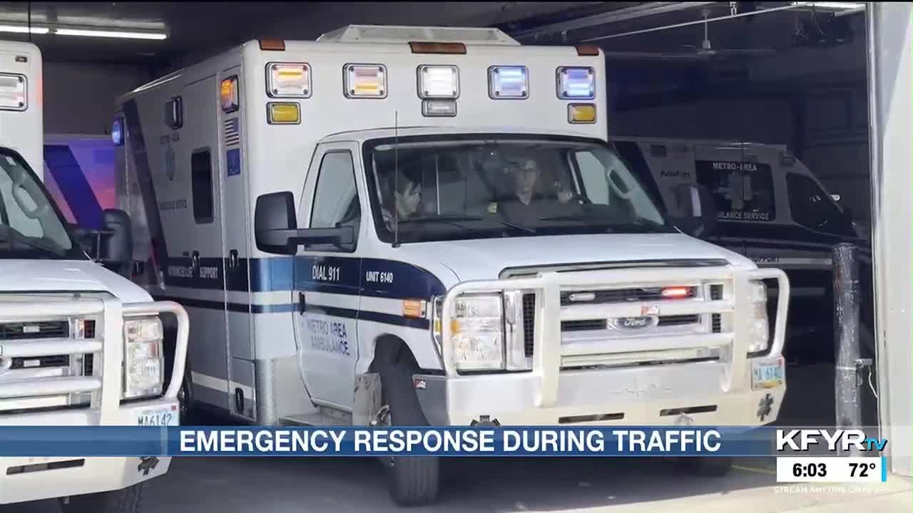 Ambulance service finds ways around traffic