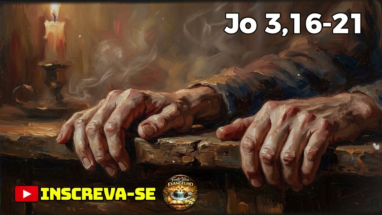 EVANGELHO DE HOJE - 15/4/2026 | Jo 3,16-21 | PADRE REGINALDO MANZOTTI