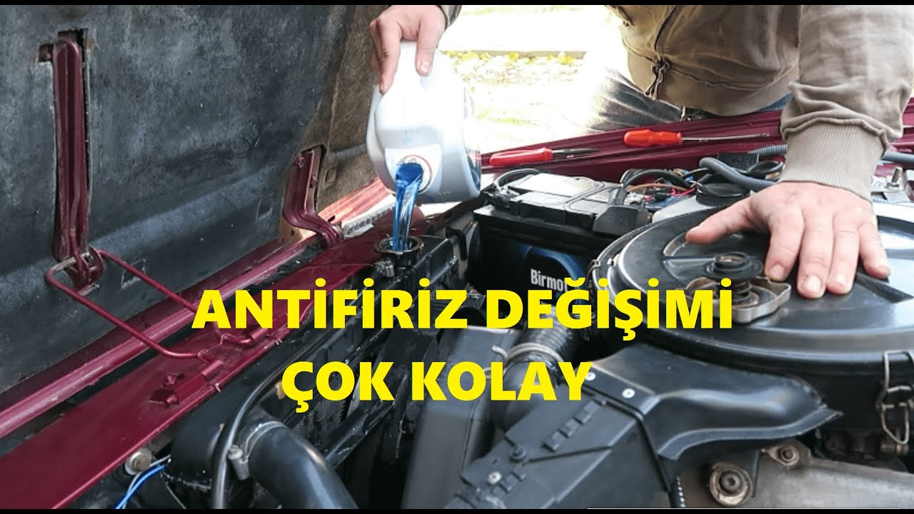 Tofaş antifiriz değişimi-soğutma suyu değişimi (mavi antifiriz) castrol