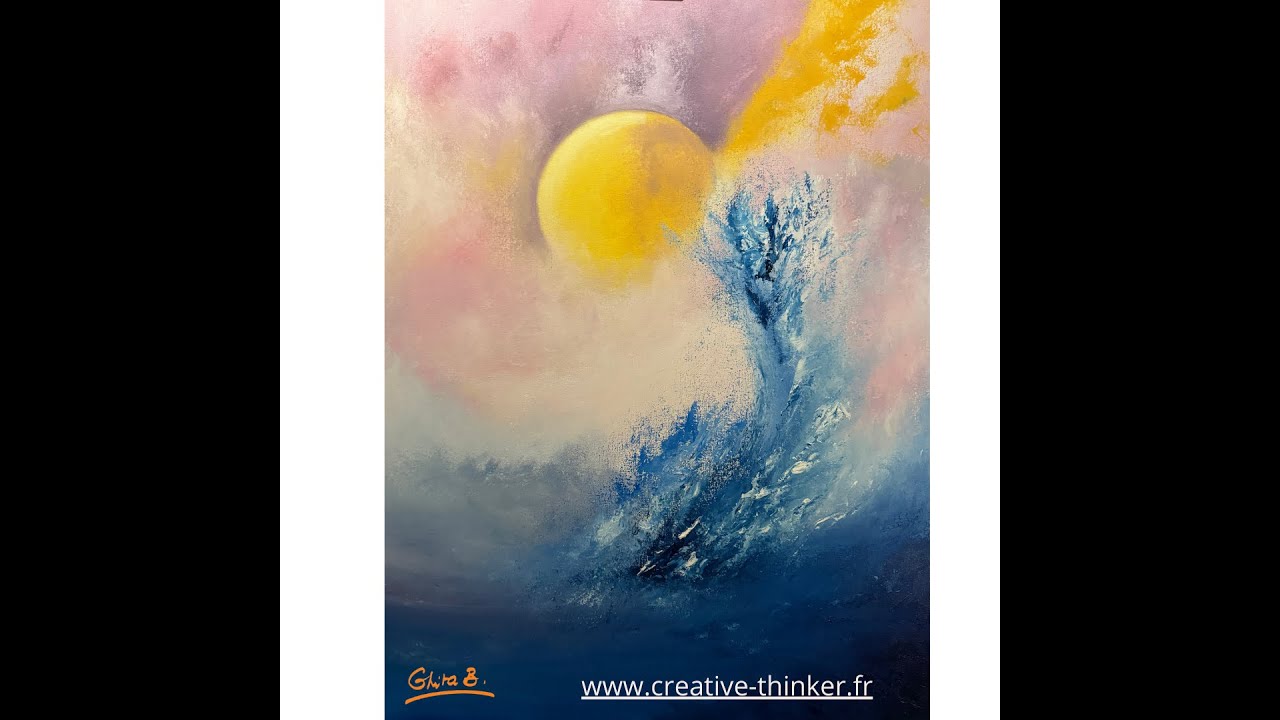 Techniques de peinture : la vague solaire