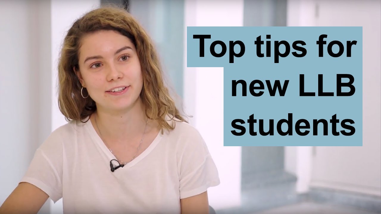 Top tips for new UCL Faculty of Laws LLB students