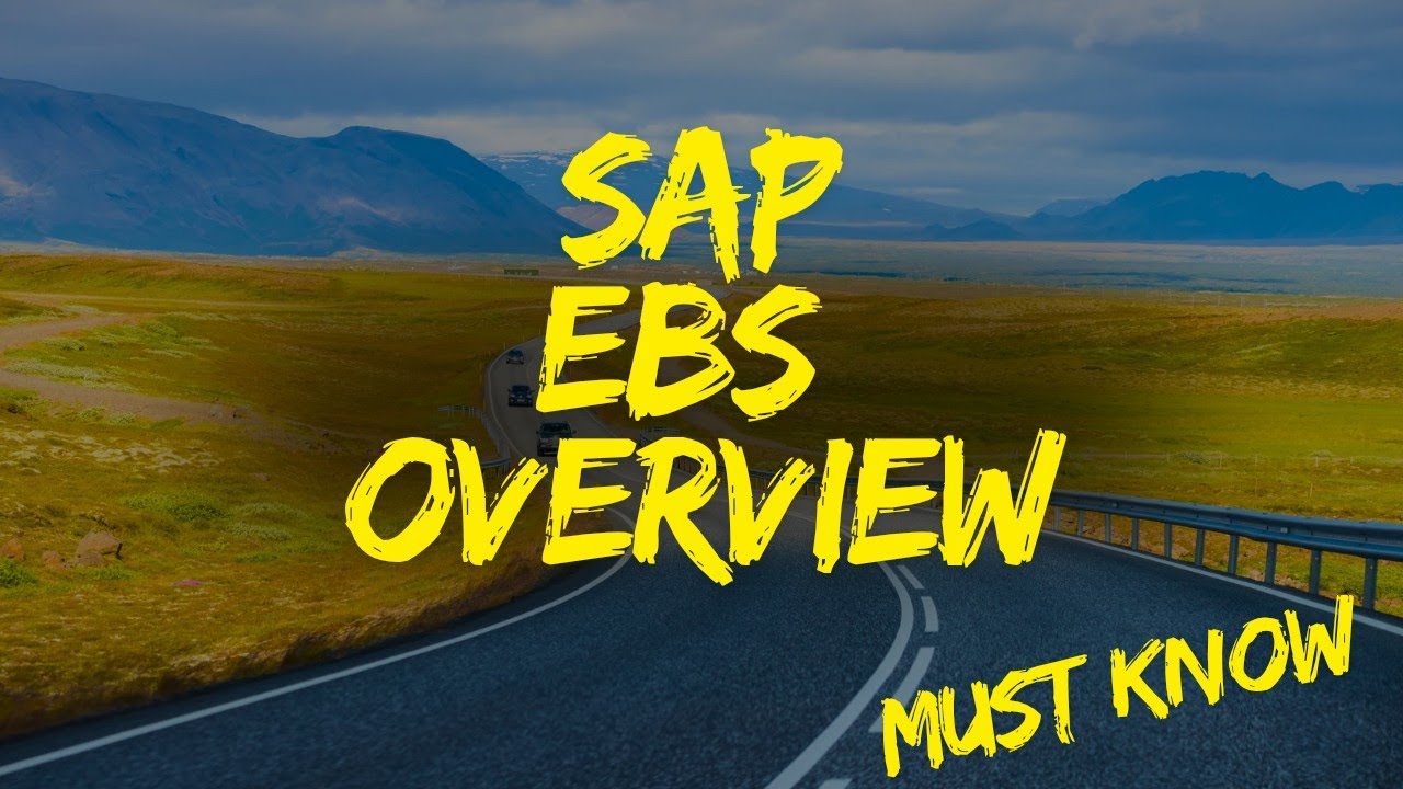 EBS in SAP S/4 Hana - Overview