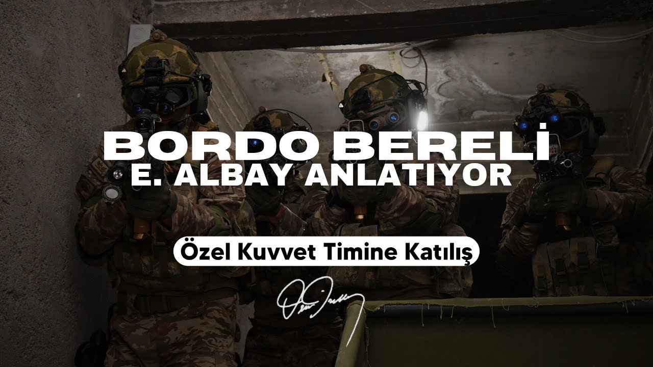 Özel Kuvvet Timine Katılış - (E.) Alb. Orkun Özeller