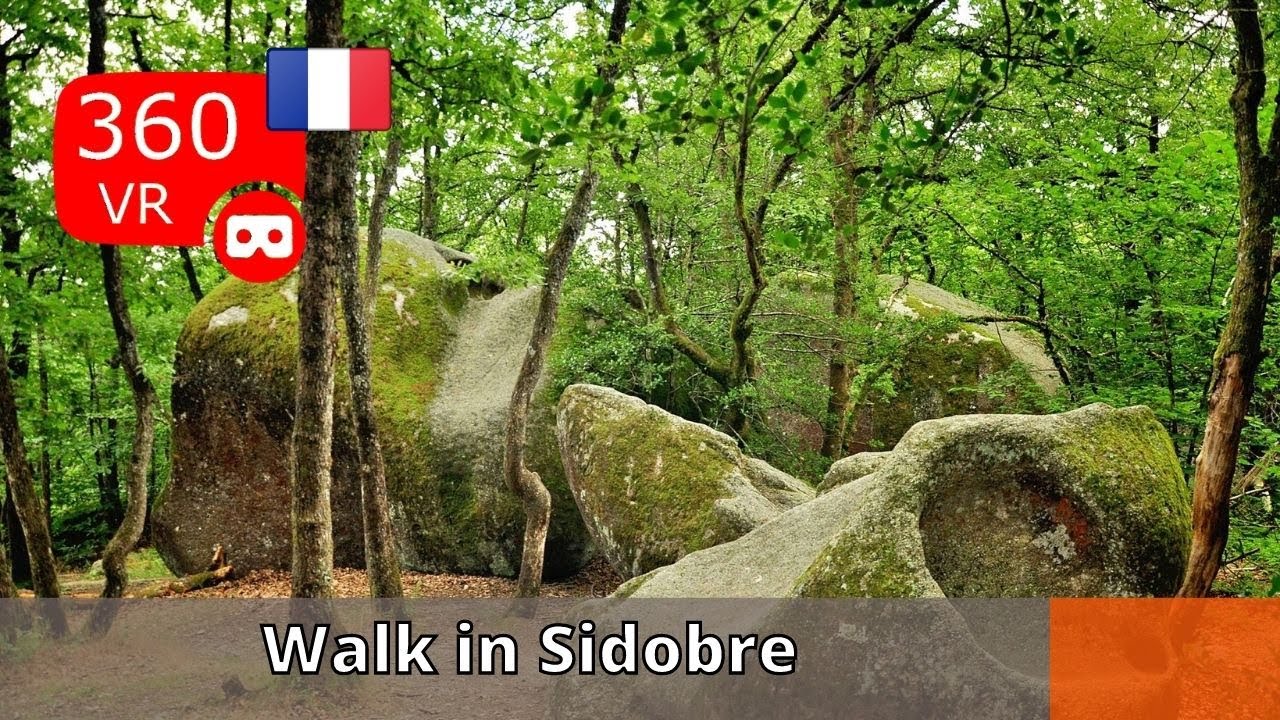 360° views of France : Today a walk in Sidobre