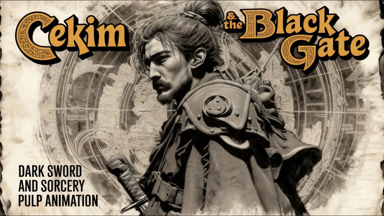Çekim & The Black Gate | Dark Fantasy Sword & Sorcery Pulp Epic в 4K
