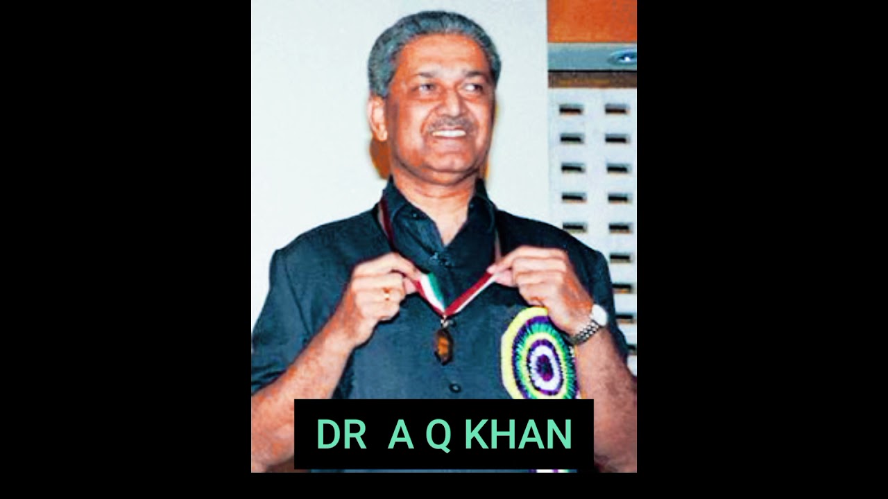 Tribute to DR. A Q KHAN