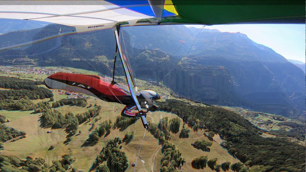 Hang gliding at Venet, Austria