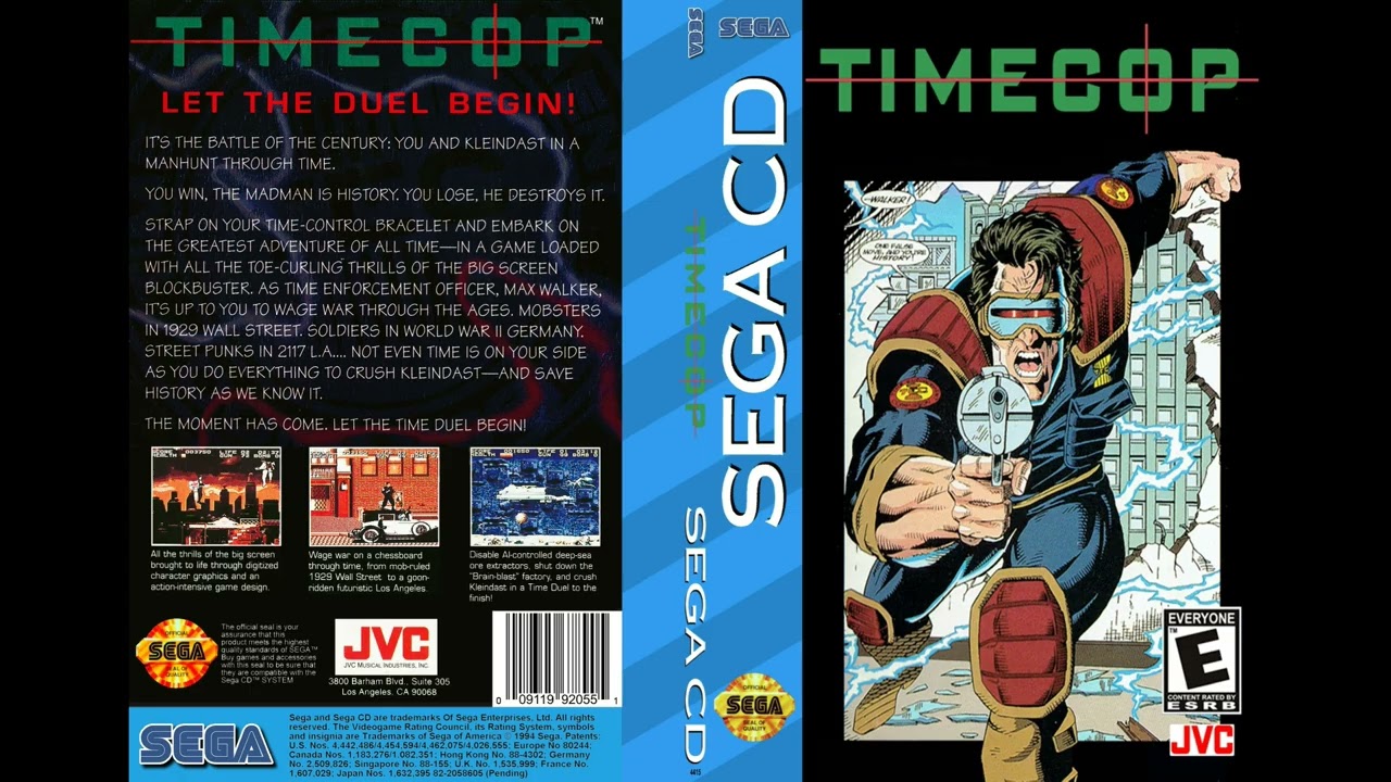 Timecop (SEGA CD - Prototype) - STAGE 01 (extended)