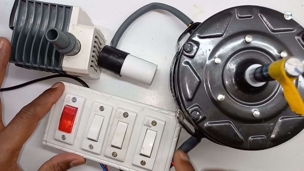 प्लास्टिक कुलर घर पर वायरिंग कनेक्शन कैसे करें| air cooler wiring connection at home|| cooler wiring