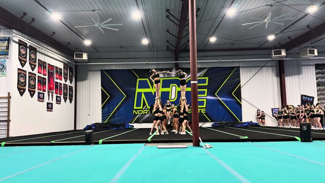 North Dakota Elite - OBS3SSION - Senior lvl 3- Small D2, Cheersport Sendoff,Feb 11,Fargo,ND (Take 2)