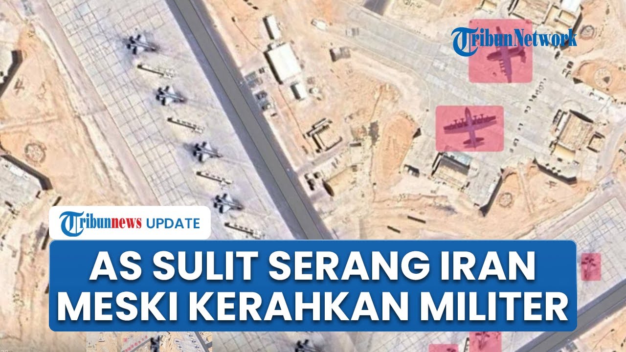 Citra Satelit China Ungkap AS 'Kesulitan' Serang Iran Meski Kerahkan Kapal Induk, Trump Kini Mundur?