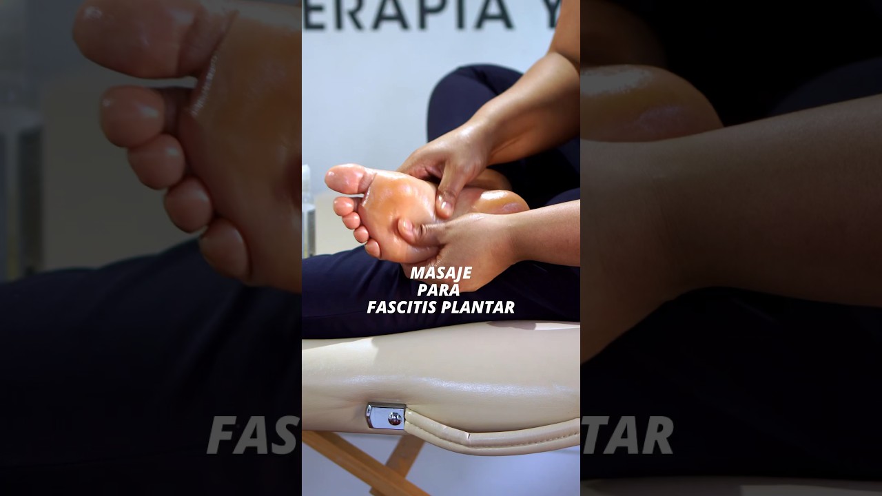 Masaje para fascitis plantar