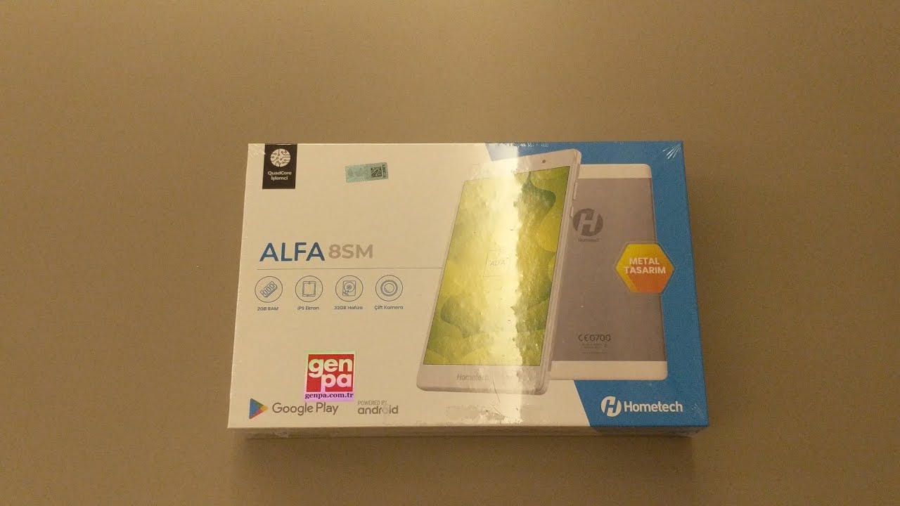 HOMETECH ALFA 8SM KUTU AÇILIŞI