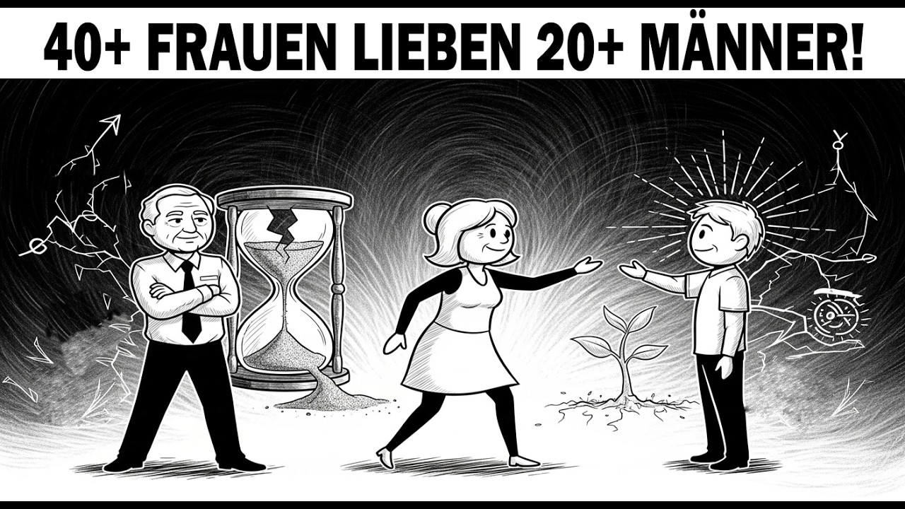 🔥 Die Wahrheit darüber, warum reife Frauen jüngere Männer wählen - Verhaltensstudie 📊