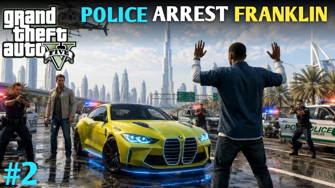 FRANKLIN GOT CAUGHT | GTA5 GAMEPLAY | #2