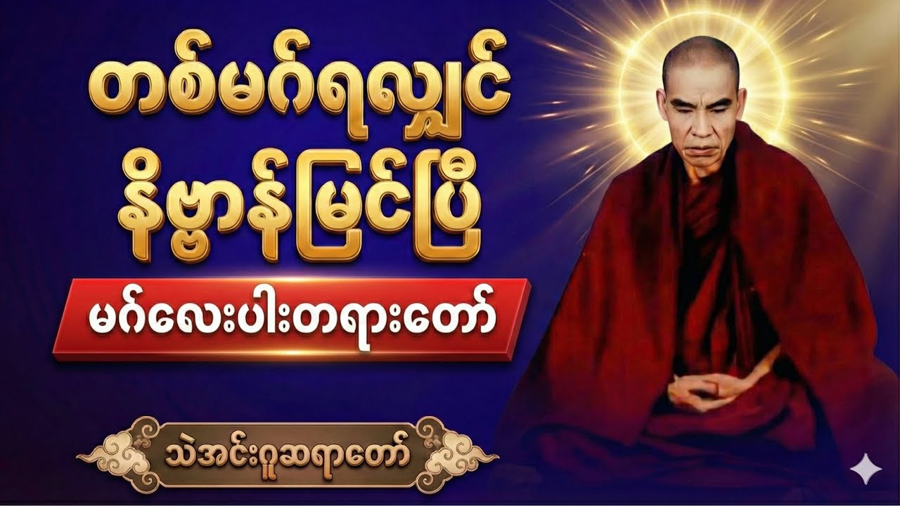 အပါယ်တံခါးအပြီးပိတ်​စေနို​င်​သော”မဂ်လေးပါး”#သဲအင်းဂူဆရာတော်#အလုပ်ပေးတရား#တရားတော်#အပါယ်ပိတ်#နိဗ္ဗာန်