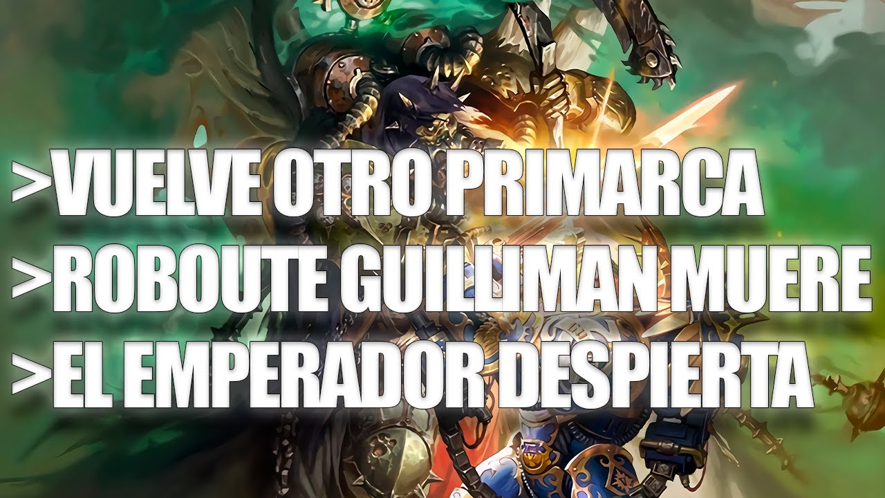 Te resumo toda la trama de Warhammer 40K hasta el 2023