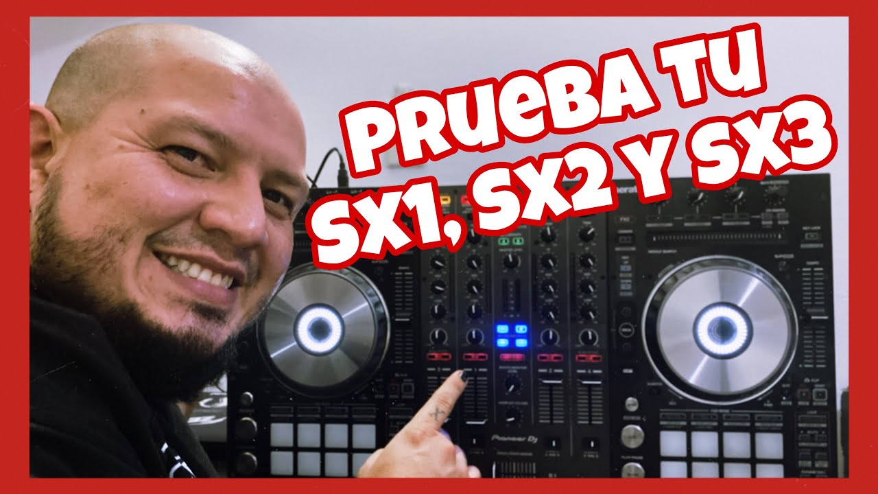 Cómo probar los botones de tu PIONEER DDJ SX1, SX2 y SX3 rápido y fácil 🎚️