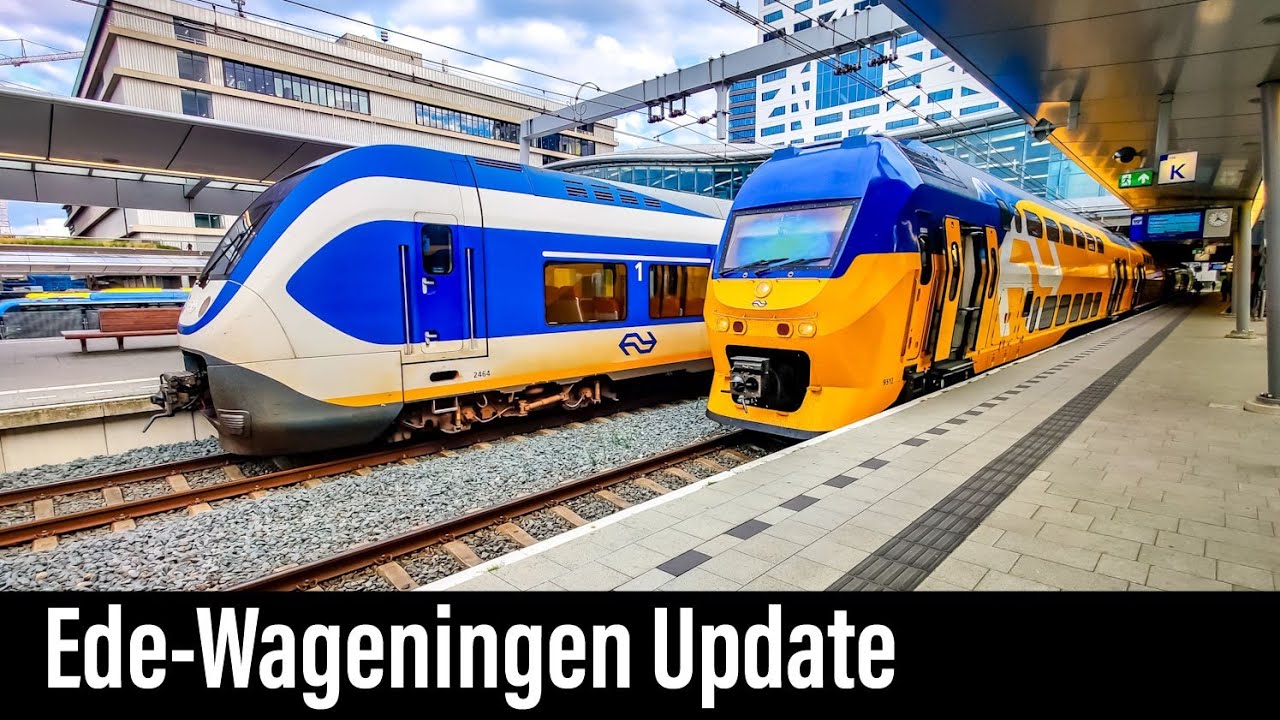 Train Cab Ride NL / Update Ede-Wageningen / Utrecht - Nijmegen - Utrecht / VIRM IC / July 2022