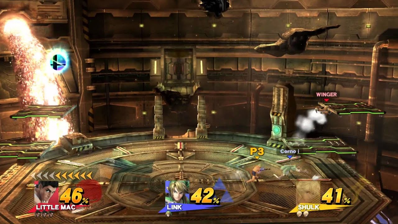 Super Smash Bros. for Wii U - 3 Player Smash: Pyrosphere