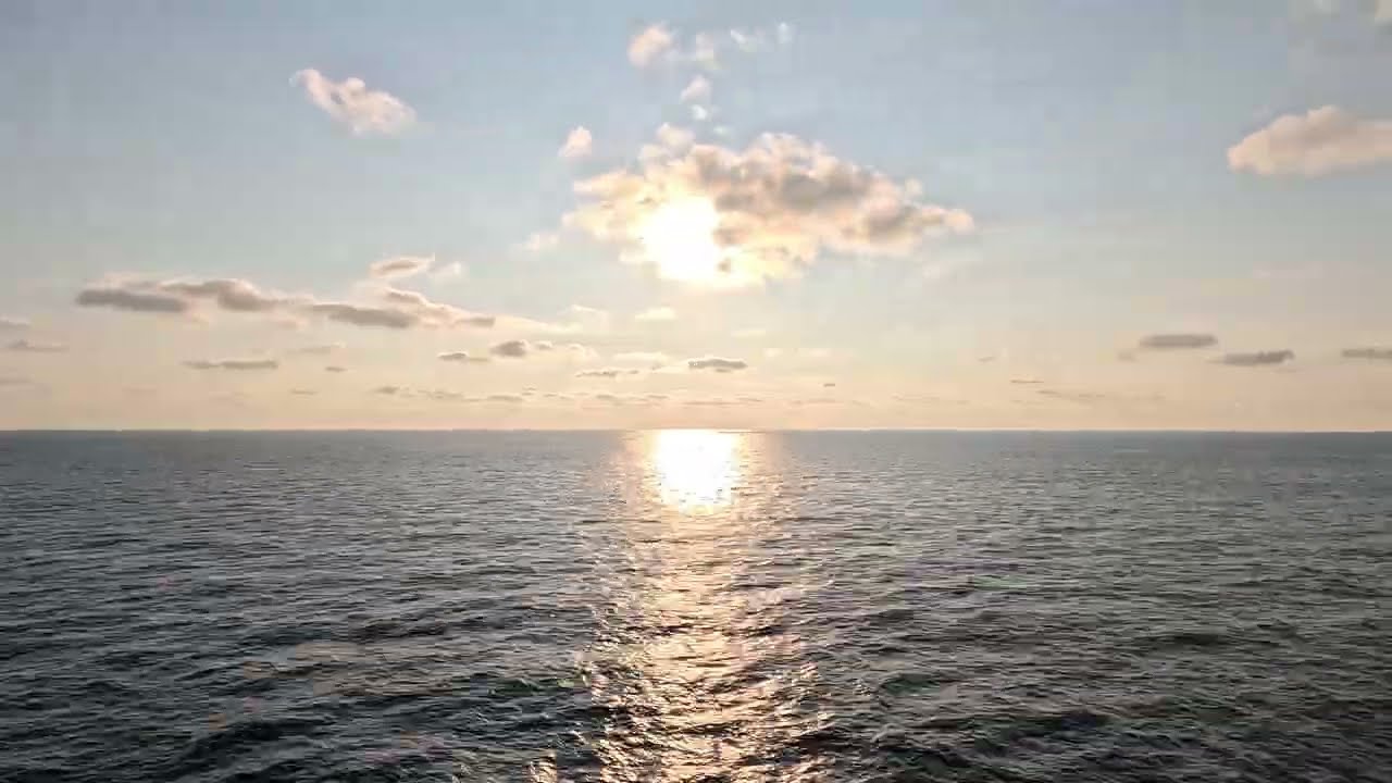 Atlantic Ocean Sunset Time-lapse Part 2 (RAW)
