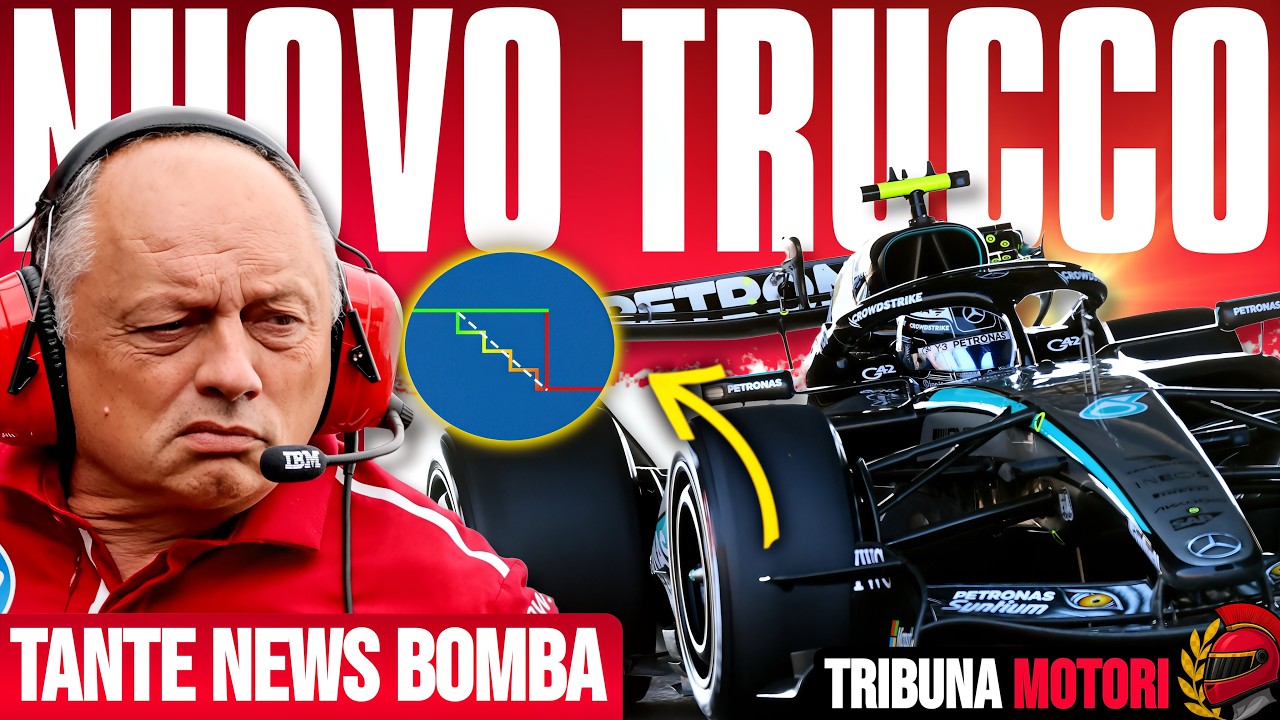 ⚠️FERRARI PUNTA IL DITO, TROVATO NUOVO TRUCCO MERCEDES. E TANTE NEWS💣💣