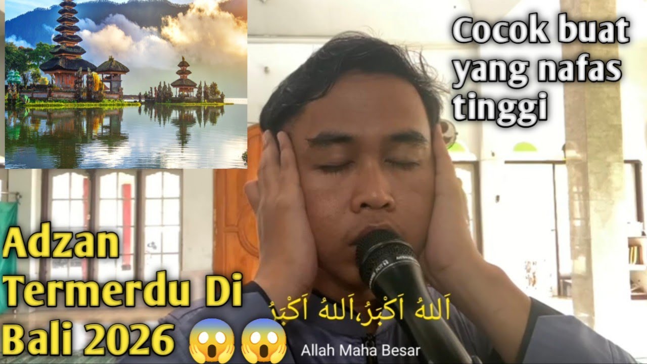 Adzan Termerdu di Bali 2026 