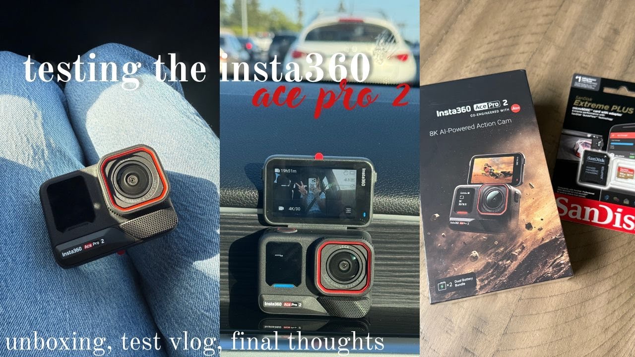 testing the Insta360 Ace Pro 2📷: unboxing, test vlog, final thoughts