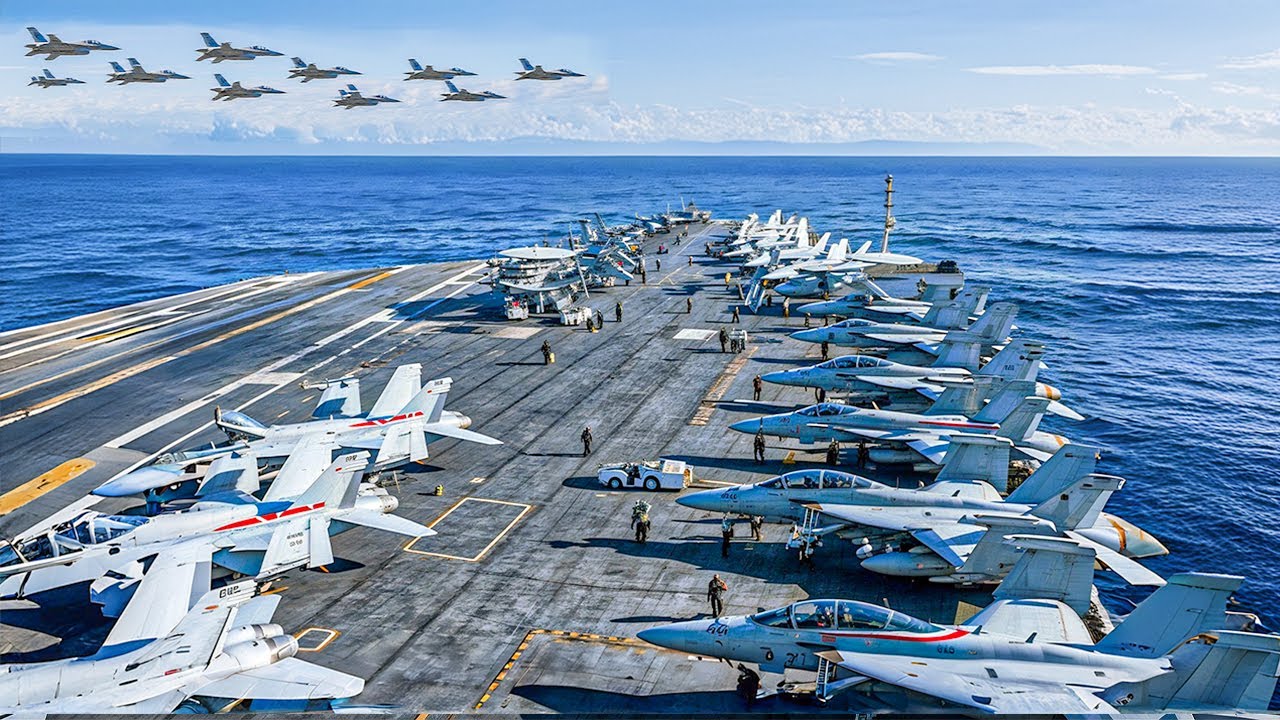 How Quickly Can The US Navy Deploy All Jets From An Aircraft Carrier