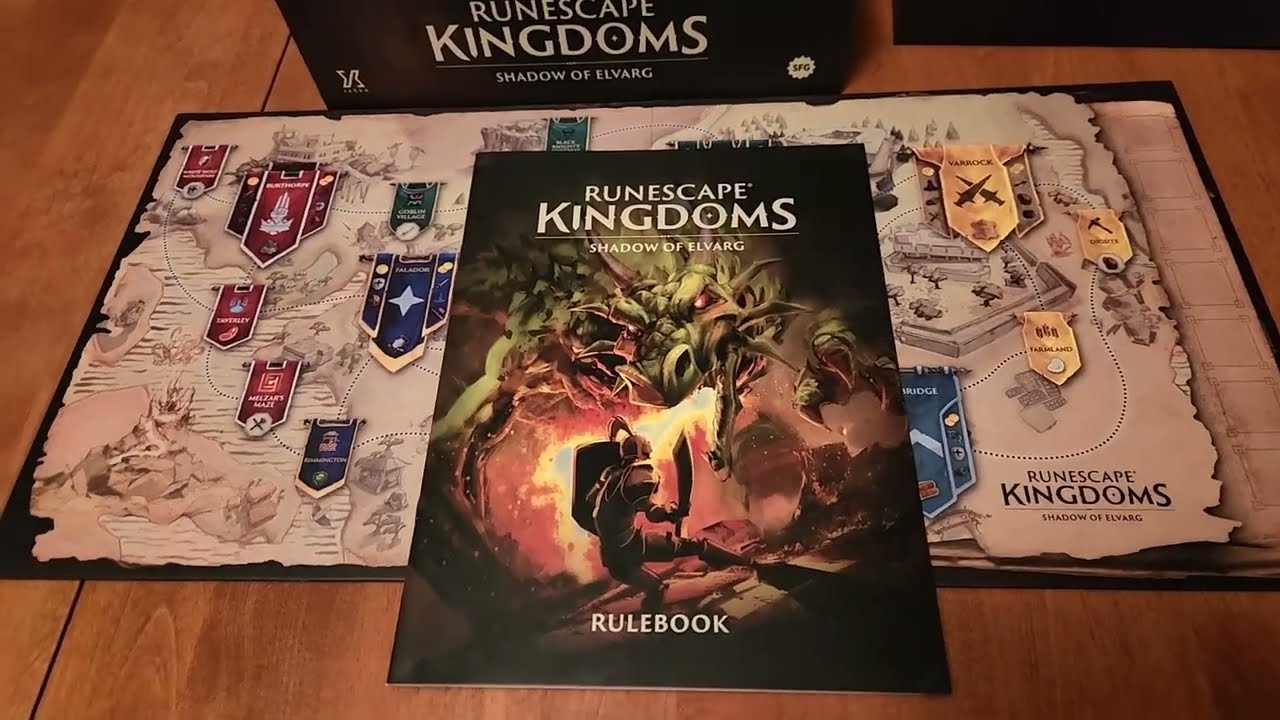 Runescape Kingdoms: Shadow Of Elvarg - Rulebook Read-through