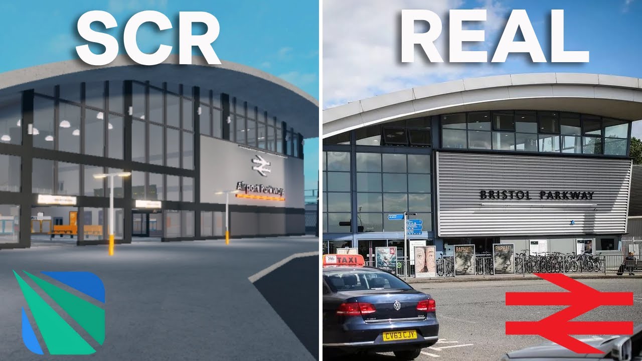 SCR Stations vs Real Life (Part 2) | Stepford County Railway