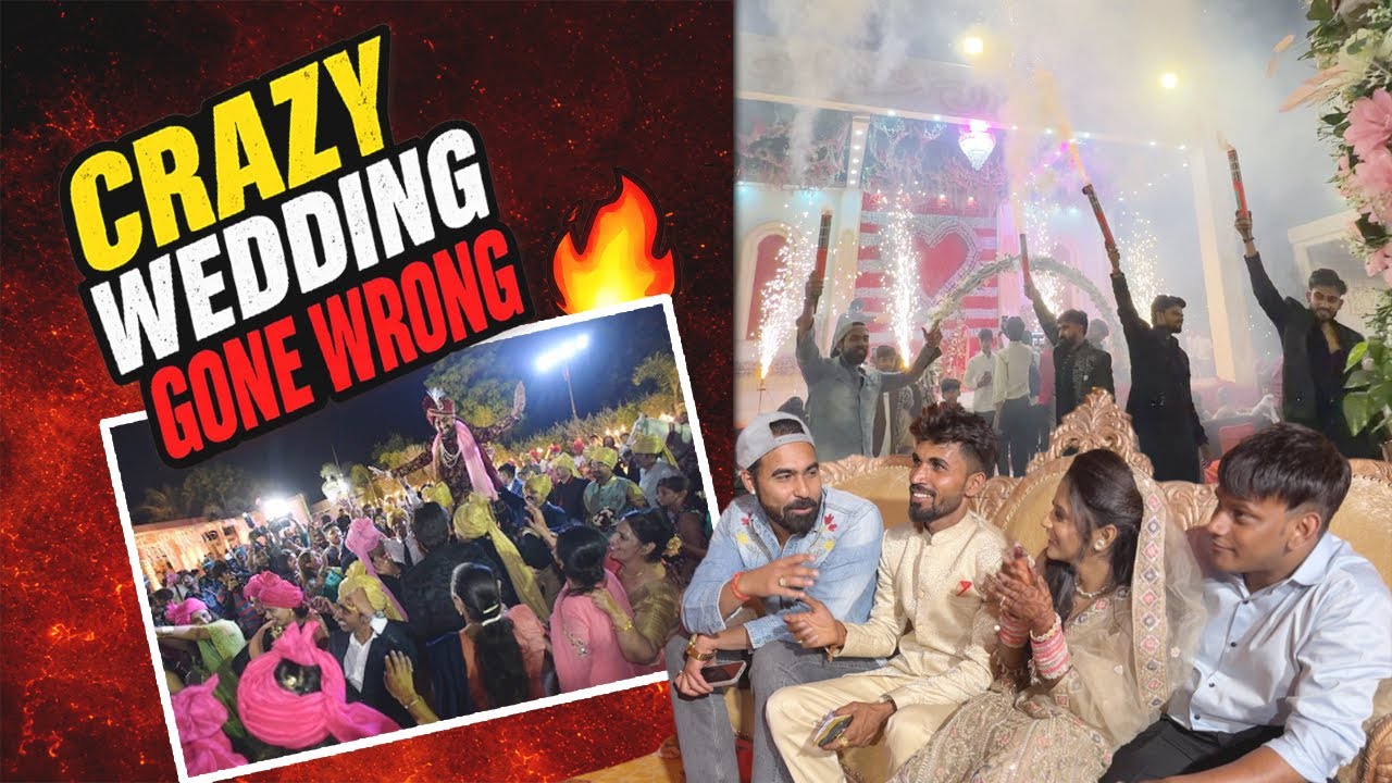 FINALLY SHAADI HO HI GYI 😍 - 10 LAKH KE CRACKERS JALA DIYA 🧨