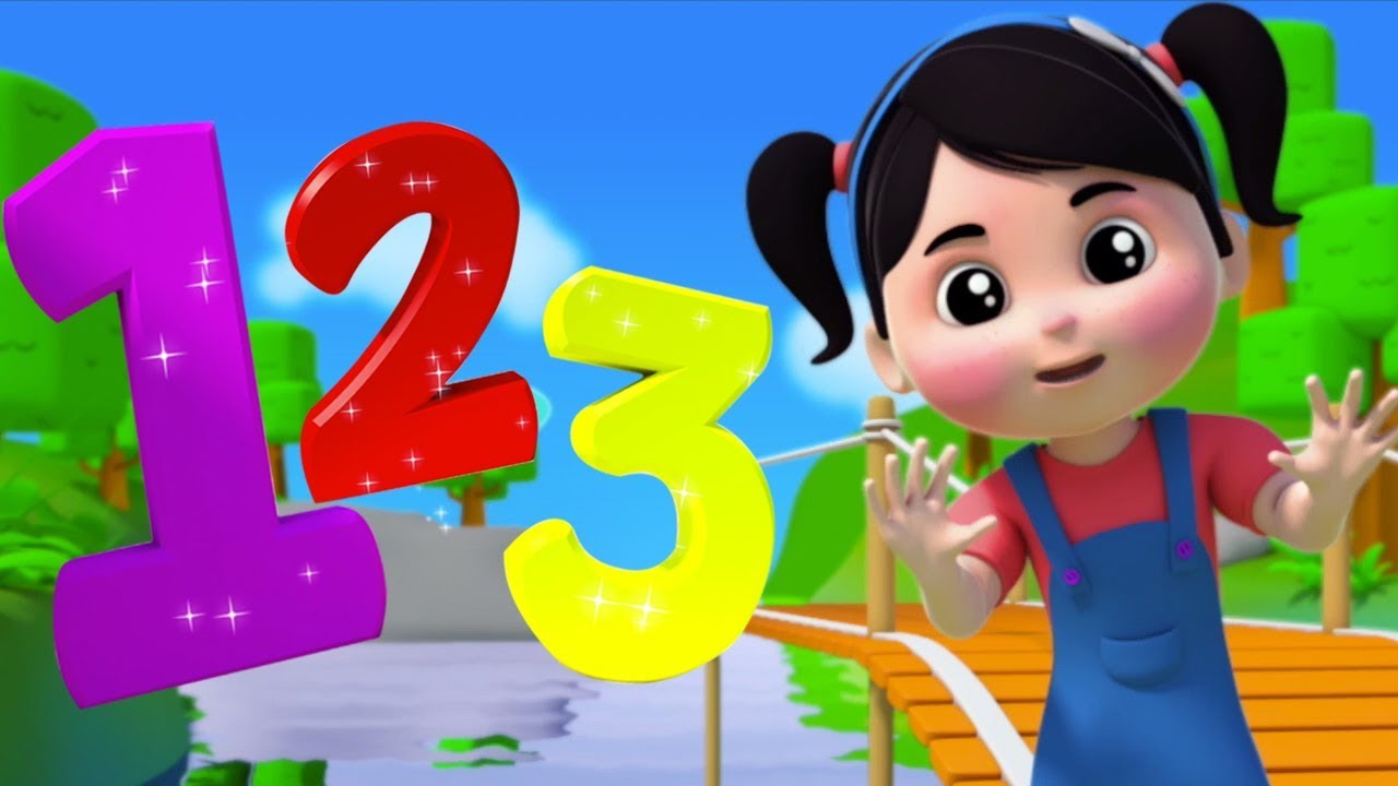 Numéro chanson | apprendre les chiffres | enfants chanson | Numéro comptine | Number Song in French