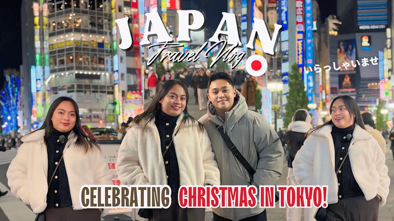 CELEBRATING CHRISTMAS IN TOKYO JAPAN! | JAPAN VLOG 🇯🇵