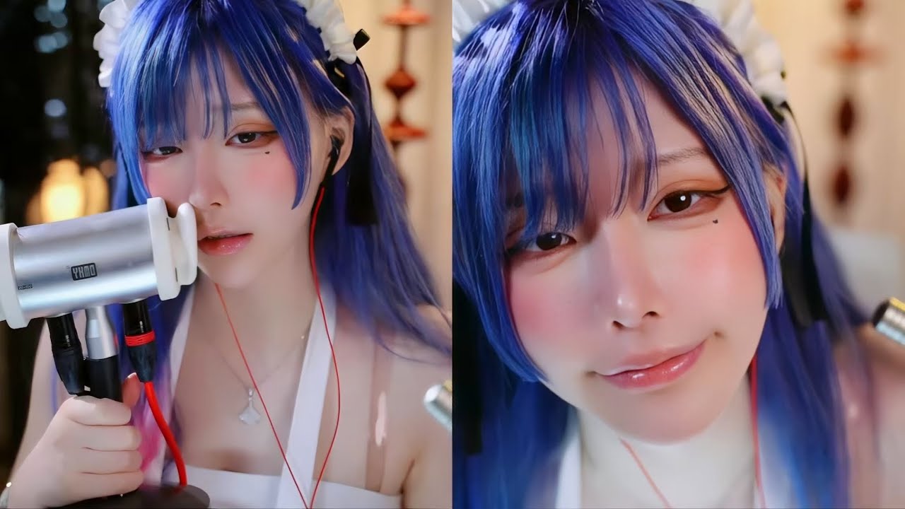 ASMR relax shop I  颜面崩坏 口腔音 弹舌 耳边吹气 捂耳