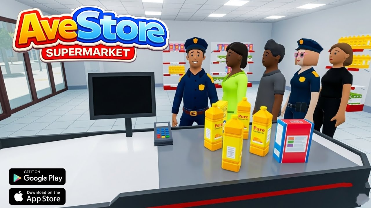 AveStore Supermarket Simulator Android Gameplay - Part 1