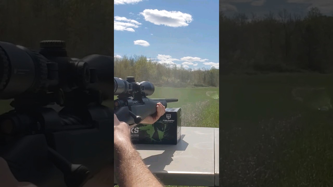 Shooting Mossberg Patriot Bolt-Action Rifle .270 Full Video In Description