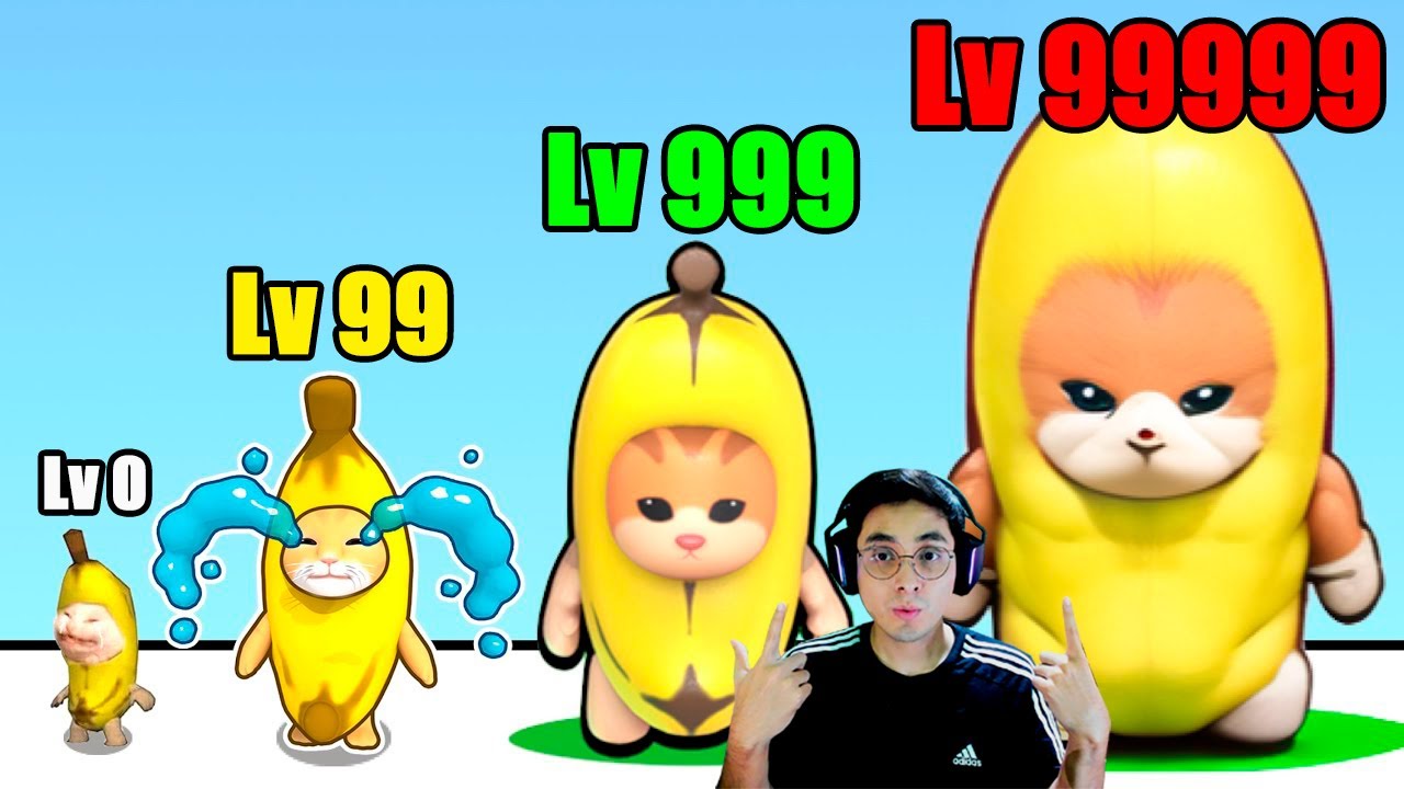 NOOB vs PRO vs HACKER EN EL JUEGO DE BANANA CAT | JehxTp